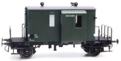 Artitec 1:87 Scale Freight Train Attendant Wagon D2463 III (NS) train 1:87