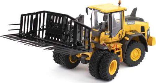 AT Collections 1:32 Scale JCB AGRI Folding Grass Fork (Fits Volvo L60H)