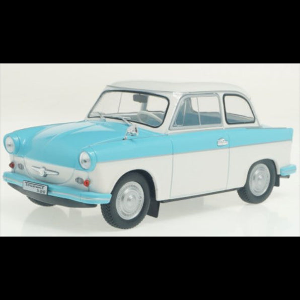 Whitebox 1:24 Scale Trabant P 50 White/Blue