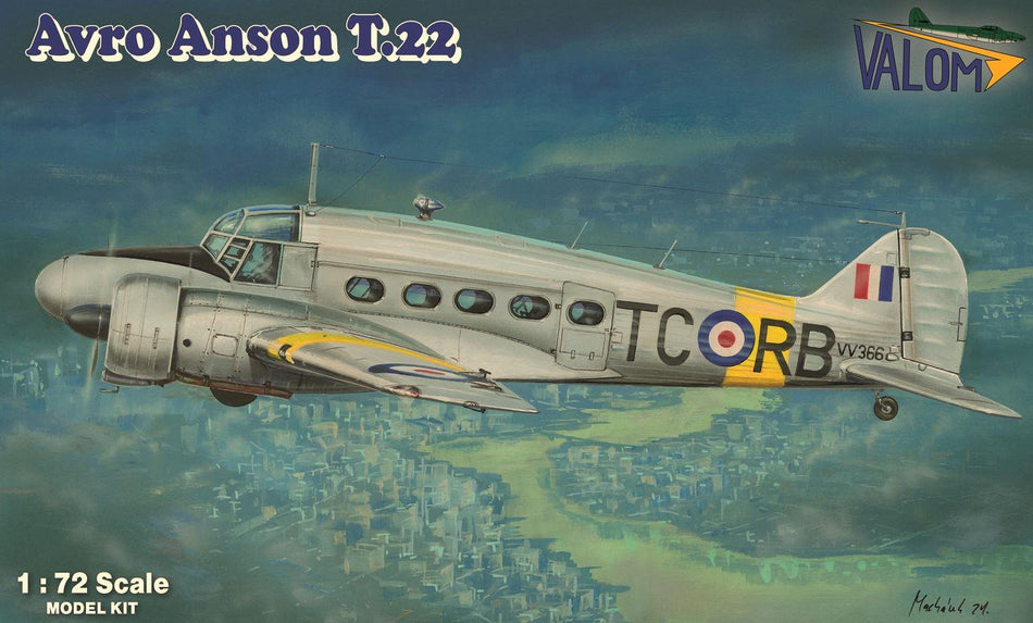 VALOM 72169 1/72 Scale RAF Avro Anson T.22 DUE Late Nov 2024