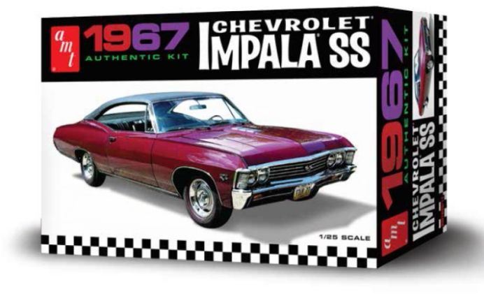AMT Kits 1:25 Scale Chevy Impala SS 1967