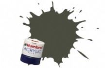 Humbrol 14ML  Dunkel-Grun Matt RLM83 Acrylic Potlet