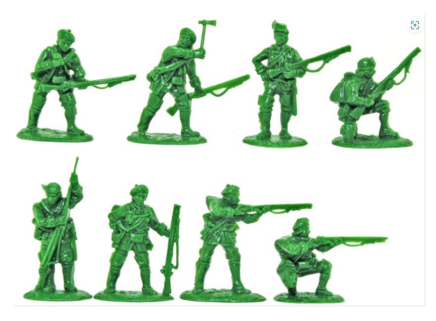 Armies In Plastic 5549 1/32 Scale French & Indian War Roger&#8217;s Rangers The First Special Forces