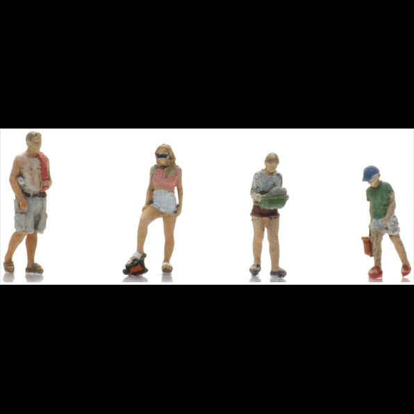 Artitec 1:160 Scale Camping life - Dishes (4x) Ready-Made Figures