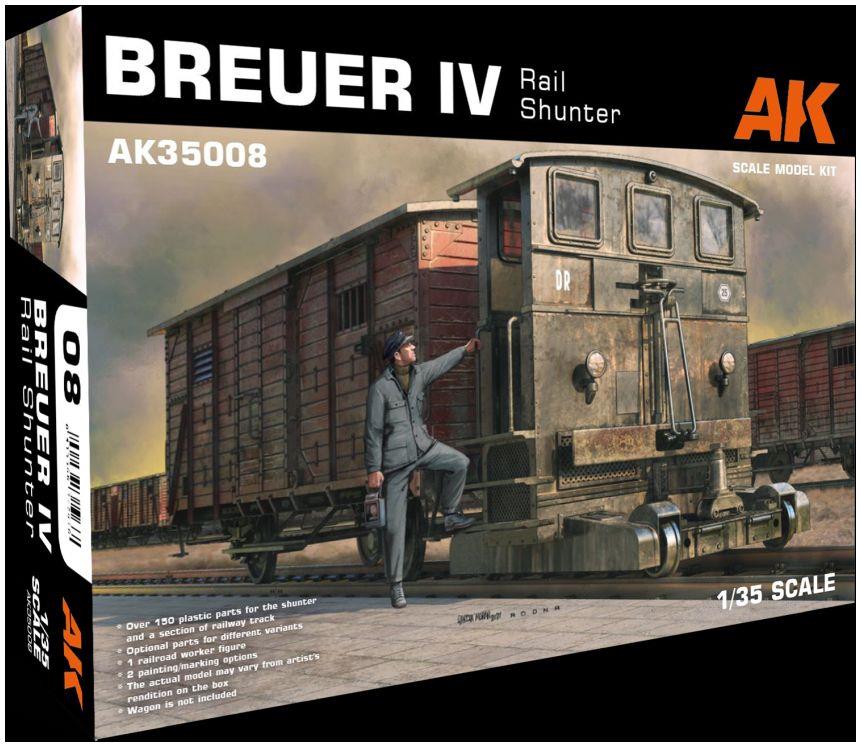 AK Interactive 1:35 Scale Breuer IV Rail Shunter