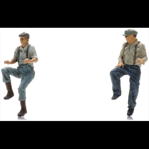 Artitec 1:87 Scale Cargo Cyclists (2x) Ready-Made Figures