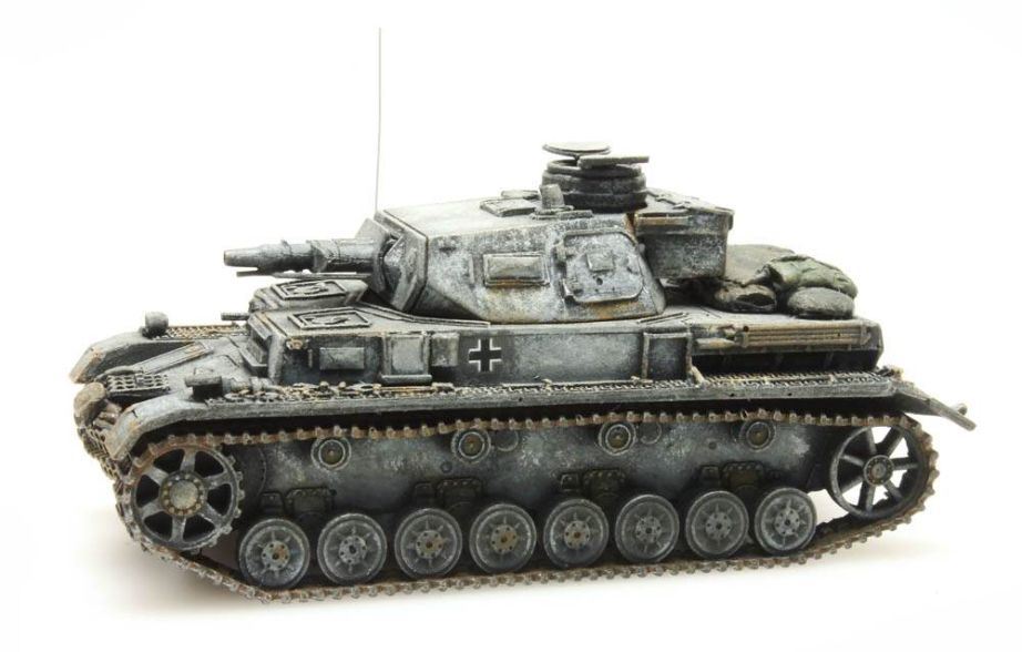 Artitec 1:87 Scale WM Pzkw IV Ausf D Winter 1:87 Ready-Made, Painted