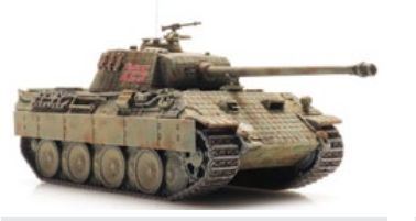 Artitec 1:87 Scale Panther Ausf. A 3-Tone Camouflage ready 1:87