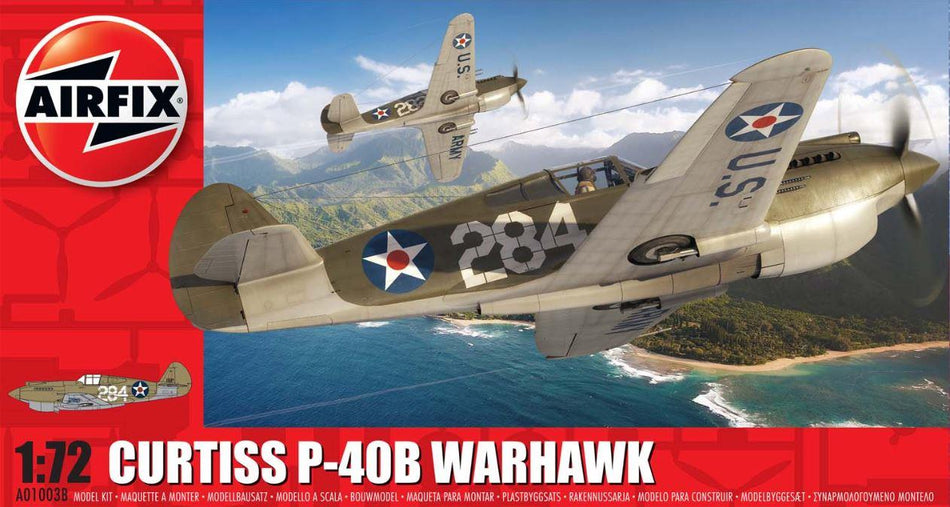 Airfix 1/72 Scale Curtiss P-40B Warhawk A01003B