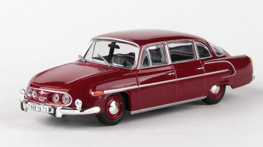Abrex 1:43 Scale Tatra 603 (1969) Dark Red