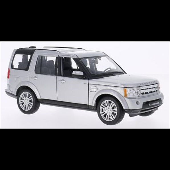 Welly 1:24 Scale Land Rover Discovery 4 - Silver
