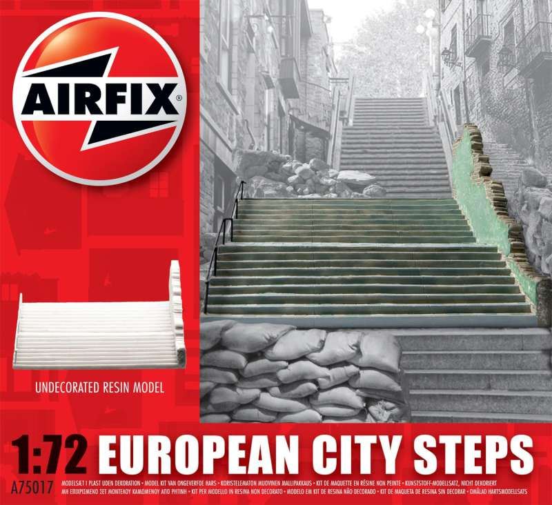 Airfix 1:72 Scale European City Steps