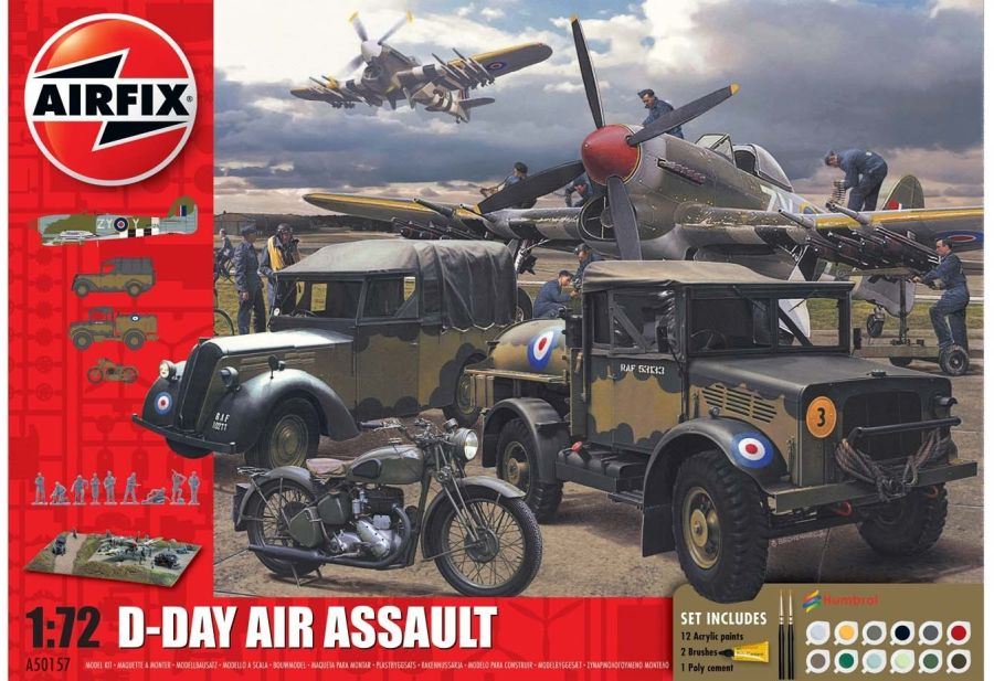 Airfix 1:76 Scale D-Day Air Assault Set