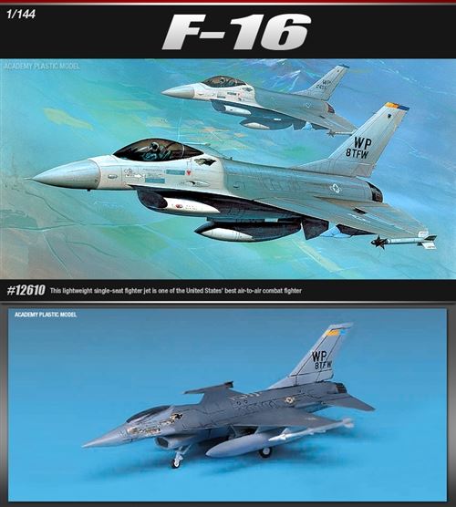 Academy Kits 1:144 Scale F-16A/C Fighting Falcon