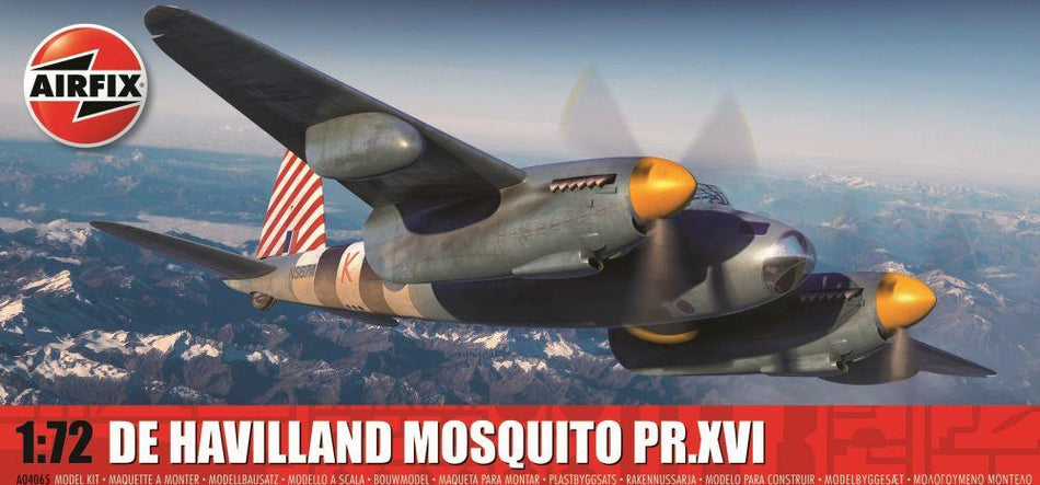 Airfix 1:72 Scale De Havilland Mosquito PR.XVI