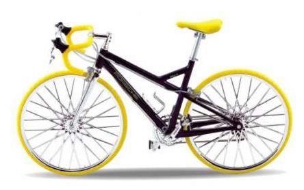 Welly 1:10 Scale Porsche Bike R bicycle