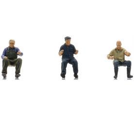 Artitec 1:120 Scale Tractor Drivers (3x) Ready-Made Figures