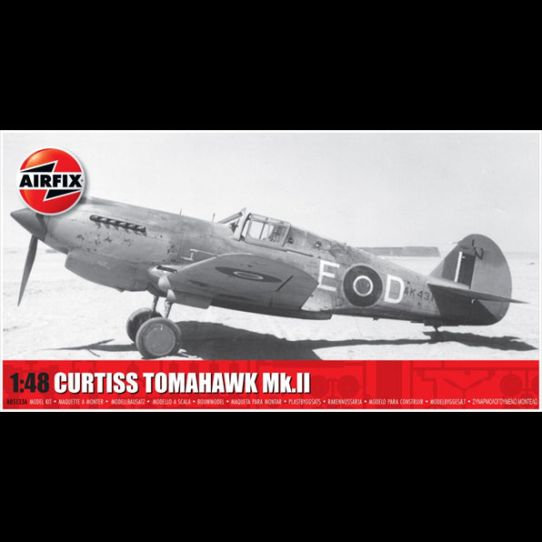 Airfix 1:48 Scale Curtiss Tomahawk Mk.II