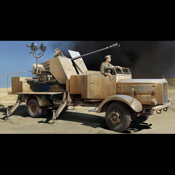 Trumpeter 1:35 Scale German L4500A, WWII Armoured Gun Truck w/ 5cm FlaK 41 I