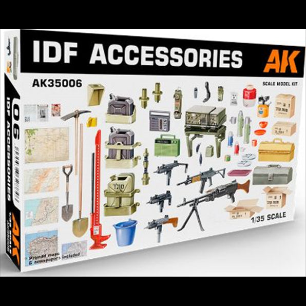 AK Interactive 1:35 Scale IDF Accessories