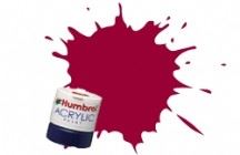 Humbrol 14ML  Crimson Gloss Acrylic Potlet