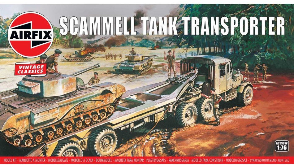 Airfix 1:76 Scale Scammel Tank Transporter