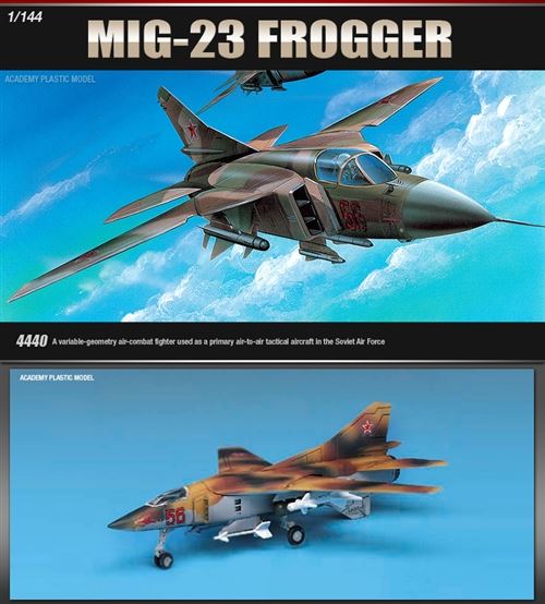 Academy Plastic Kits 1:144 Scale MiG-23 Flogger