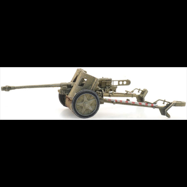Artitec 1:87 Scale 50mm PAK 38 Afrika (WM) Ready-Made, Painted