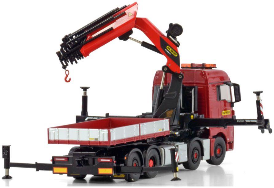WSi 1:50 Scale MAN TGX XLX Euro 6C Facelift 8X2 w/Palfinger PK 1650 Tec + Jib Demountable