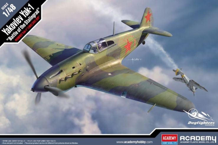 Academy Kits 1:48 Scale Yakovlev Yak-1 'Battle of Stalingrad'