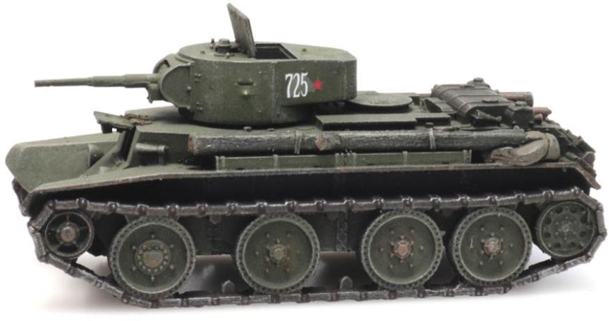 Artitec 1:87 Scale USSR Bt7/1 1:87 Ready-Made, Painted