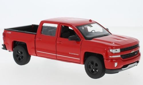 Welly 1:24 Scale Chevrolet Silverado, red