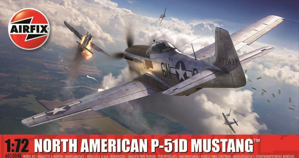 Airfix 1:72 Scale North American P-51D Mustang