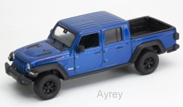 Welly 1:24 Scale Jeep Gladiator Blue 2007