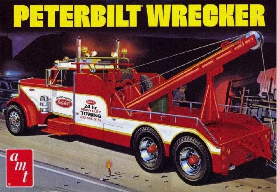 AMT 1133 1:25 scale Peterbilt Wrecker