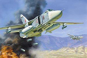 Zvesda Kits 1:72 Scale Suchoi SU-24M