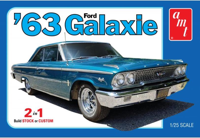AMT Kits 1:25 Scale Ford Galaxie 1963