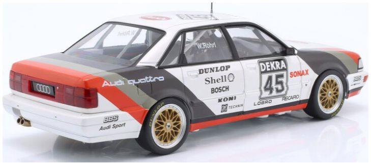 WERK83 ixo 1/18th Scale Audi V8 Quattro #45 DTM 1990 Walter Rohrl