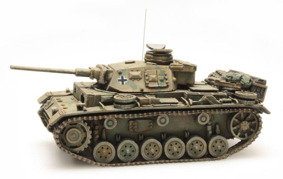 Artitec 1:87 Scale WM Pzkw III Ausf L Tarnung 1:87 Ready-Made, Painted
