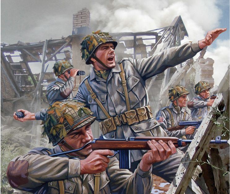 Airfix 1:32 Scale WWII U.S. Paratroops