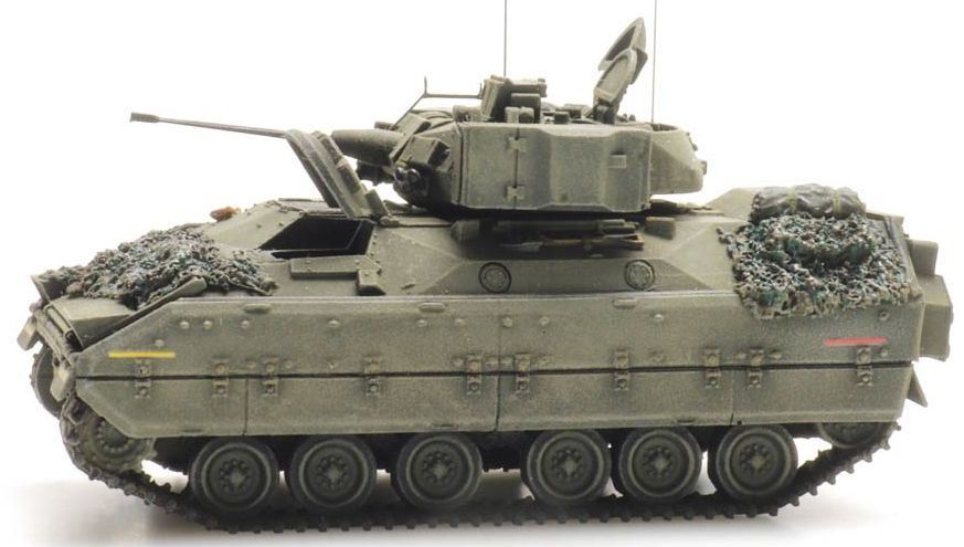 Artitec 1:87 Scale US M3 CFVbradley Forest Green Combat Ready 1:87 Ready-Made, Painted
