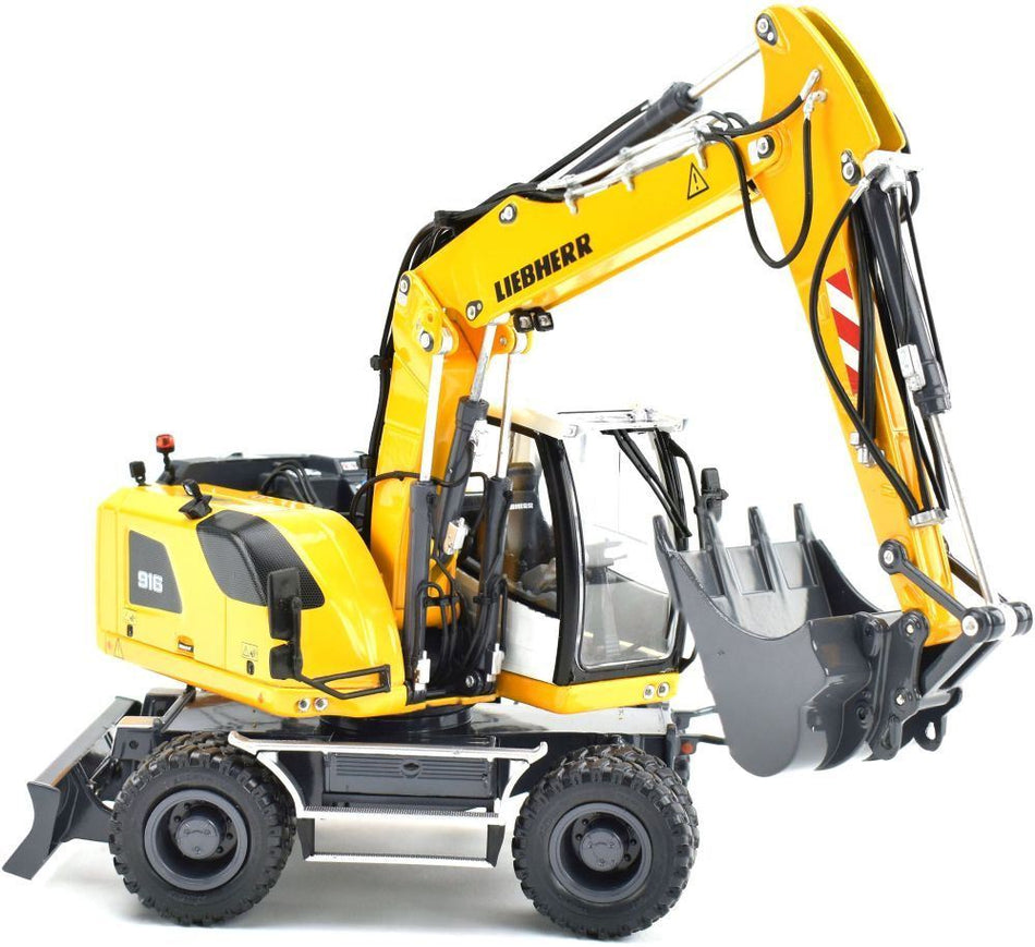 AT Collections 1:32 Scale Liebherr A916 Wheeled Excavator w/Mitas Tyres and Disconnectable Liebherr Bucket