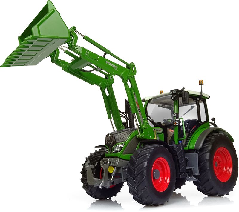 Universal Hobbies 1:32 Scale Fendt 516 Vario with Front Loader 'Nature Green'