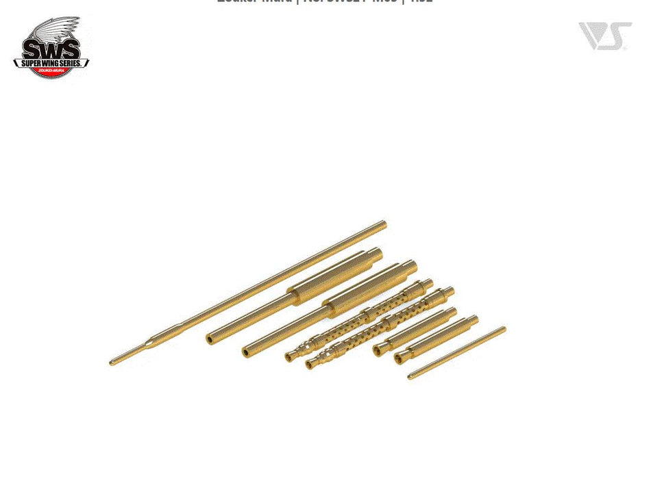 Zoukei Mura SWS21-M03 1/32 Scale Fw 190 A-3/4 Metal Machine Gun and Pitot Tube Set