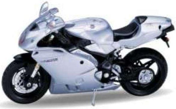 Welly 1:18 Scale MV Agusta F4S - Silver