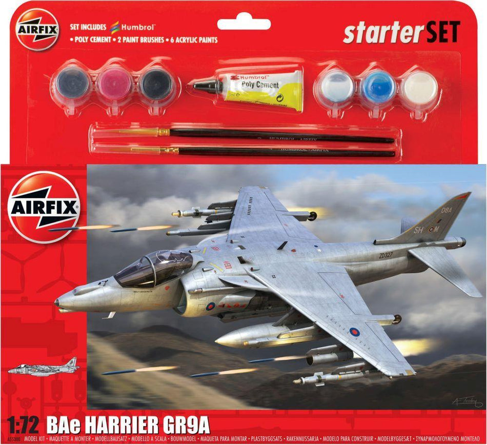 Airfix 1:72 Scale Hanging Gift Set BAE Harrier GR.9A