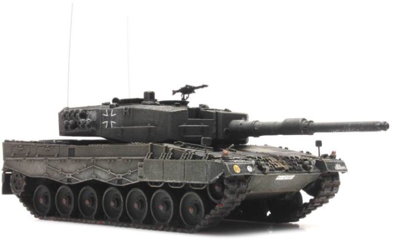 Artitec 1:87 Scale BRD Leopard 2A2 1:87 Ready-Made, Painted