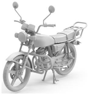 AK Interactive 1/35th Scale CG125 Japanese Motorcycle