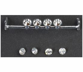 WSi 1:50 Scale Straight Lightbar w/4 Round Lamps