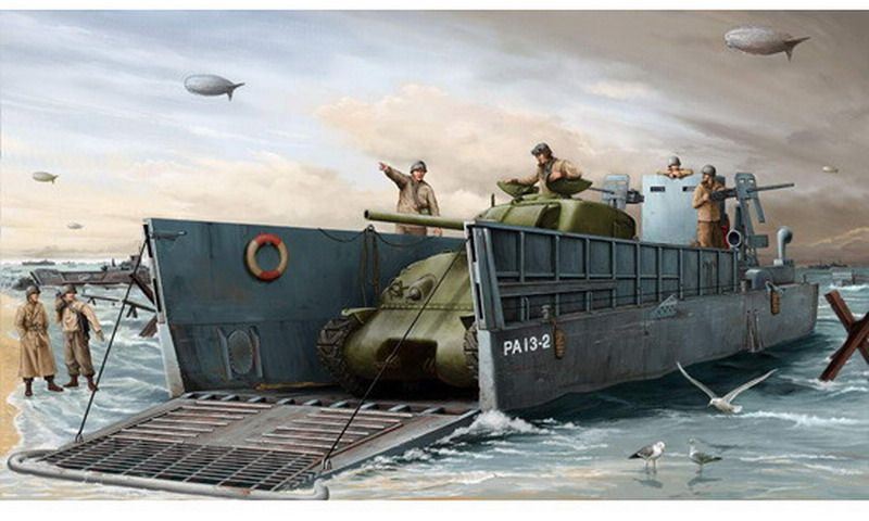 Trumpeter 1:35 Scale LCM(3) D-Day Landing Craft